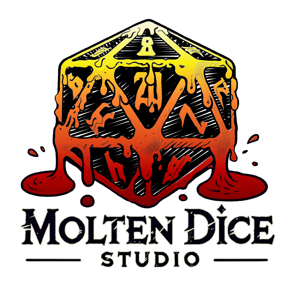 Molten Dice Studio Main Logo